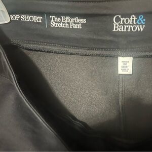 Women’s black capri’s